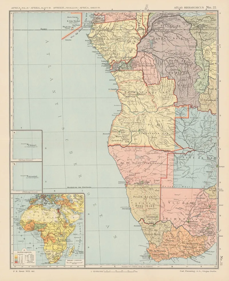 Atlas Hierarchicus Pl 21 Wall Art by Karl Streit - High-Resolution Digital Print