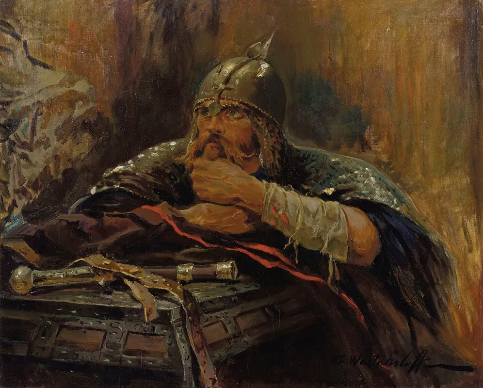Bogatyr Wall Art by Constantin Westchiloff - High-Resolution Digital Print