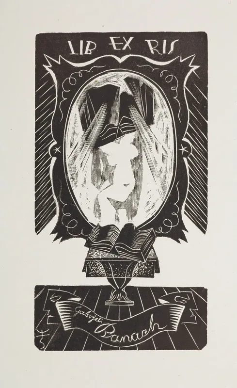 Bookplate Of Gabriela Banach Wall Art by Tadeusz Cieślewski - High-Resolution Digital Print