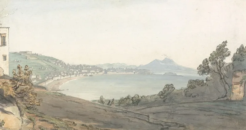 Chiaja Of Naples From Posillipo Wall Art by Thomas Smith of Derby - High-Resolution Digital Print