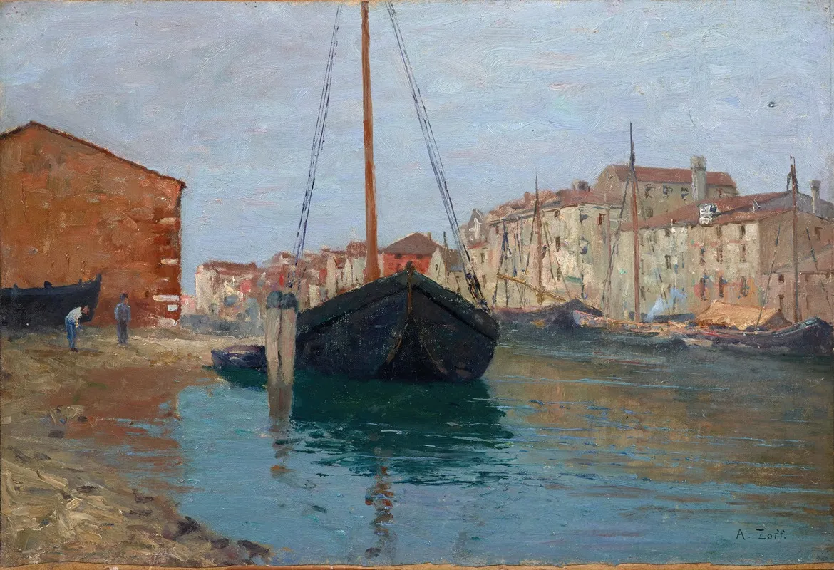 Chioggia 6 Wall Art by Alfred Zoff - High-Resolution Digital Print