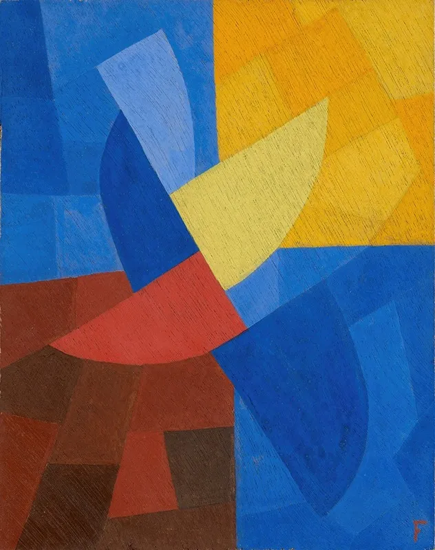 German Art Deco Wall Art