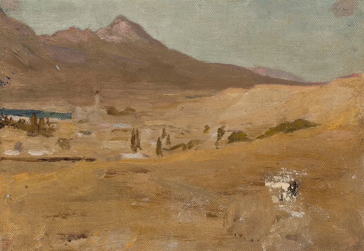 Corinth From The Journey To Greece Wall Art by Jan Ciągliński - High-Resolution Digital Print