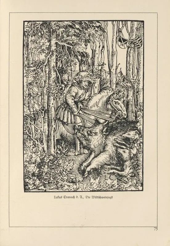 Deutsche Holzschnitte Bis Zum Ende Des 16 Jahrhunderts Pl 65 Wall Art by Heinrich Höhn - High-Resolution Digital Print