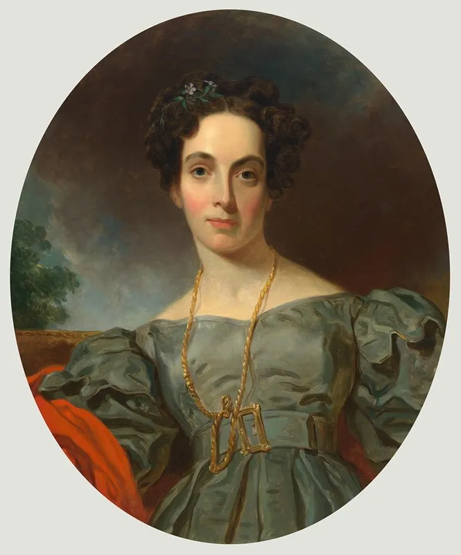 Emma Embury Wall Art by Henry Inman - High-Resolution Digital Print