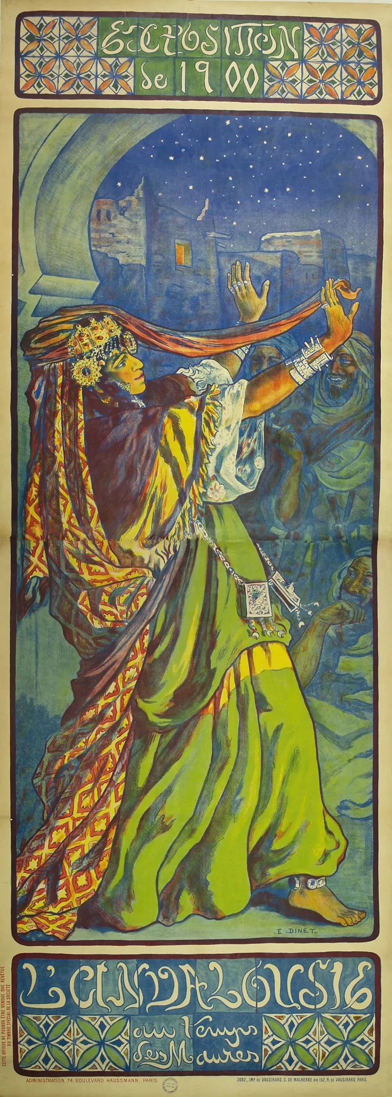 Exposition De 1900 Landalousie Wall Art by Anonymous - High-Resolution Digital Print