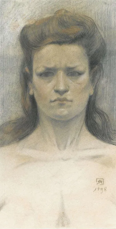 Femme Wall Art by André Rassenfosse - High-Resolution Digital Print