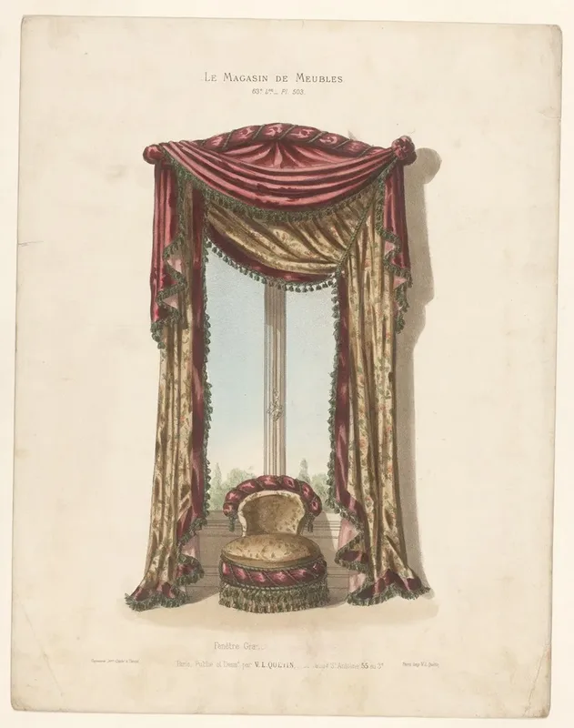 Fenetre Grand Wall Art by Victor Léon Michel Quétin - High-Resolution Digital Print