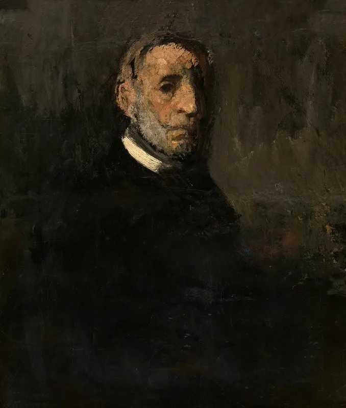 Frans Smits The Artists Father 2 Wall Art by Jakob Smits - High-Resolution Digital Print