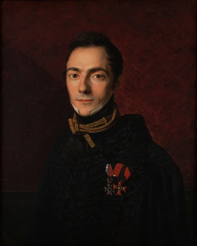 Georg Graf Apponyi Wall Art by Ferdinand Georg Waldmüller - High-Resolution Digital Print