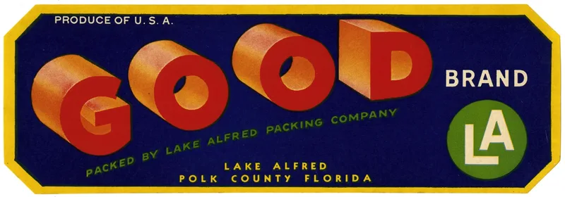 Good Brand Produce Label Wall Art by Anonymous - High-Resolution Digital Print