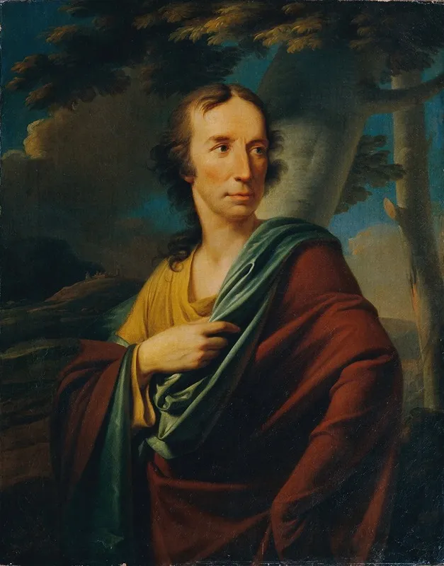 Herrenportrat 4 Wall Art by Heinrich Friedrich Füger - High-Resolution Digital Print