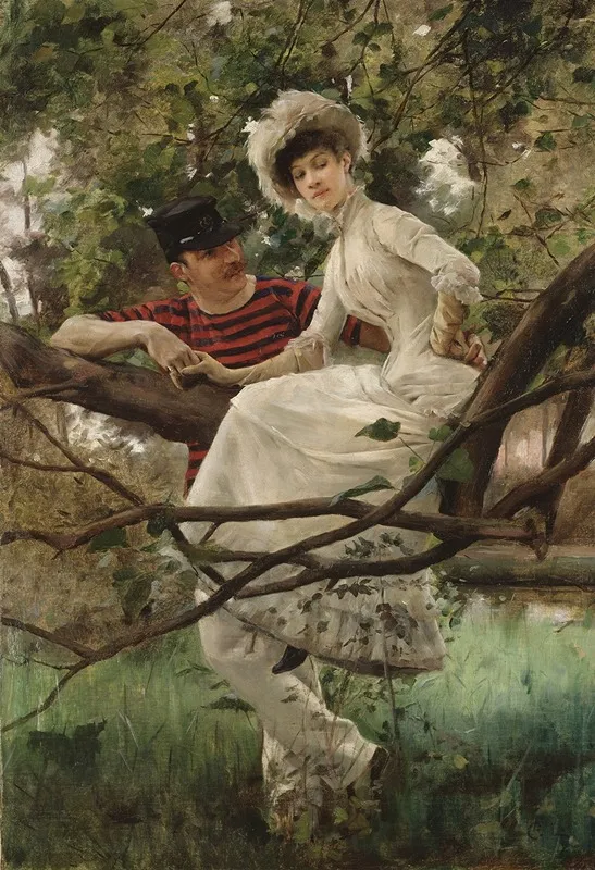 Idyll 9 Wall Art by Carl Larsson - High-Resolution Digital Print