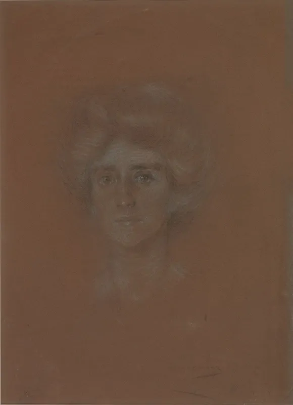 Impression Of Natalie Wall Art by Alice Pike Barney - High-Resolution Digital Print