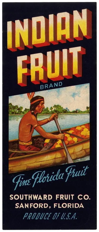 Indian Fruit Brand Label Wall Art by Anonymous - High-Resolution Digital Print