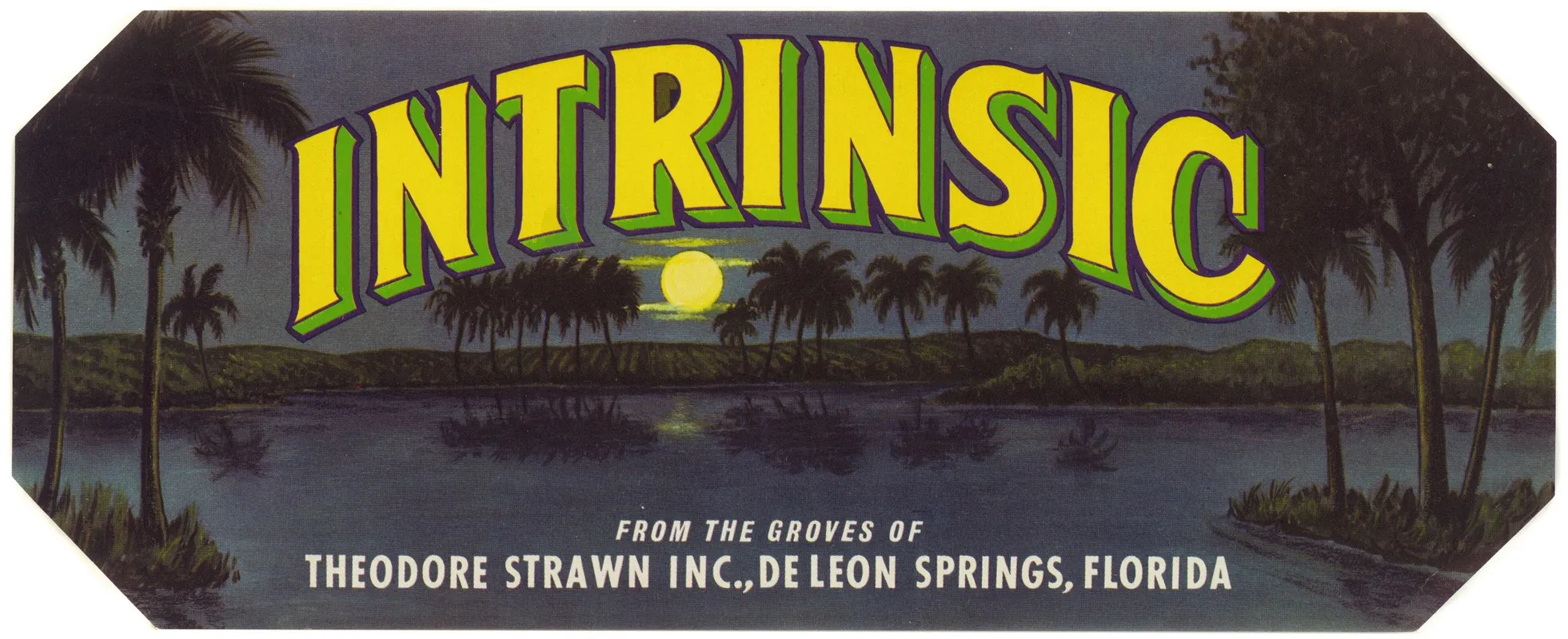 Intrinsic Brand Citrus Label Wall Art by Anonymous - High-Resolution Digital Print