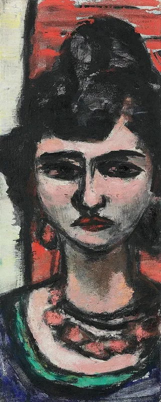 Italienerin Wall Art by Max Beckmann - High-Resolution Digital Print