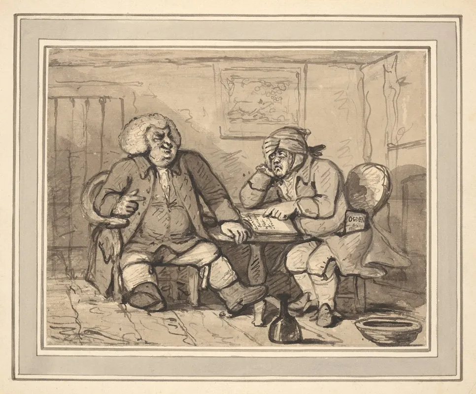 Journey Of Dr Johnson And James Boswell To Scotland Pl 06 Wall Art by Samuel Collings - High-Resolution Digital Print