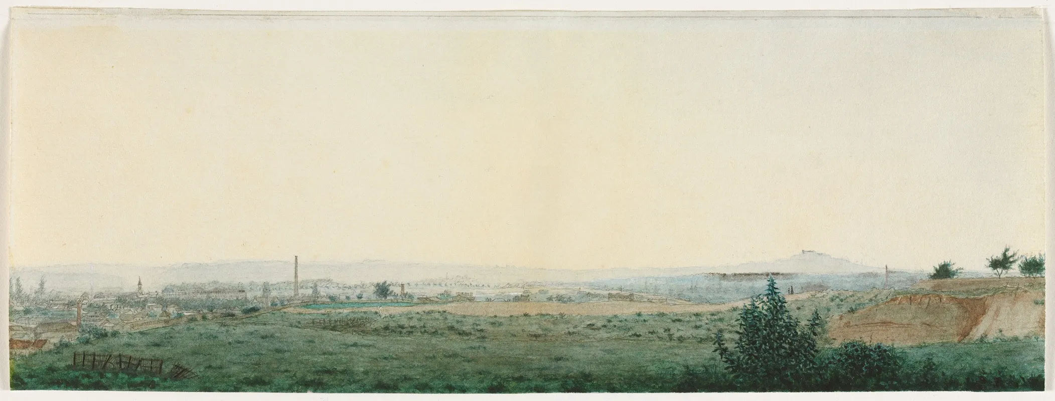 Landscape Near Paris 3 Wall Art by Léon Bonvin - High-Resolution Digital Print