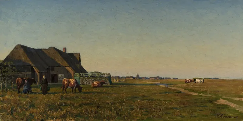 Art Nouveau Landscape