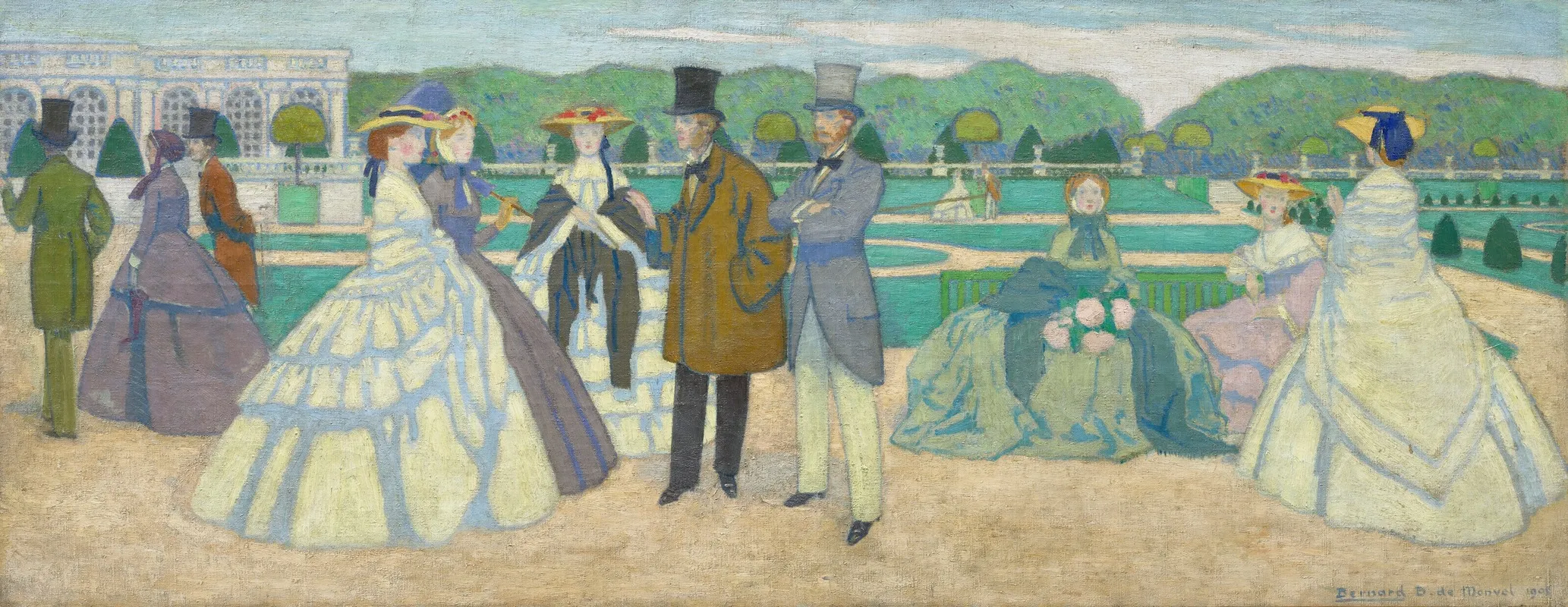 Le Parc 5 Wall Art by Bernard Boutet de Monvel - High-Resolution Digital Print