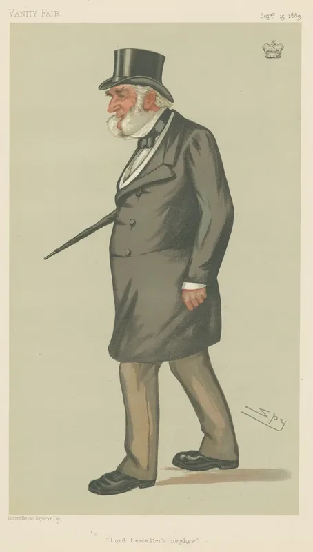 Miscellaneous Lord Leicesters Nephew Lord Digby September 15 1883 Wall Art by Leslie Matthew Ward - High-Resolution Digital Print
