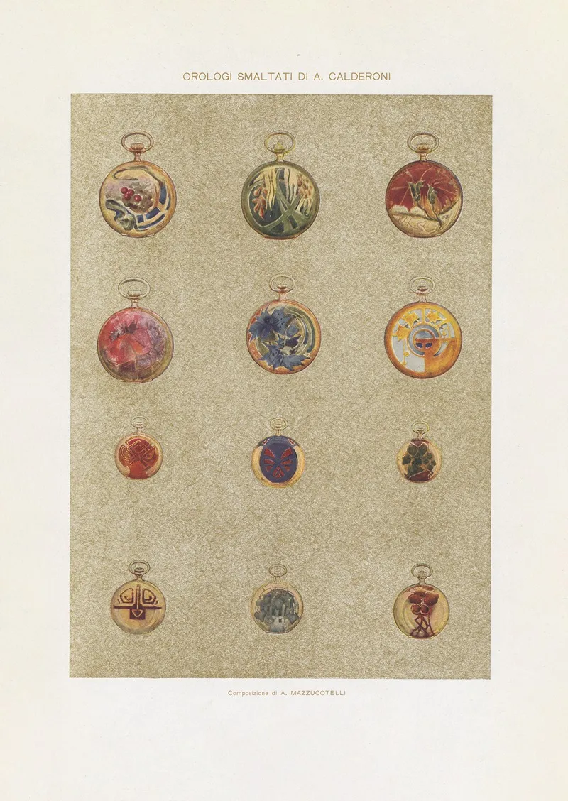 Modern Decorative Art Vol I Pl 24 Wall Art by Paul Wenzel (Publisher) - High-Resolution Digital Print