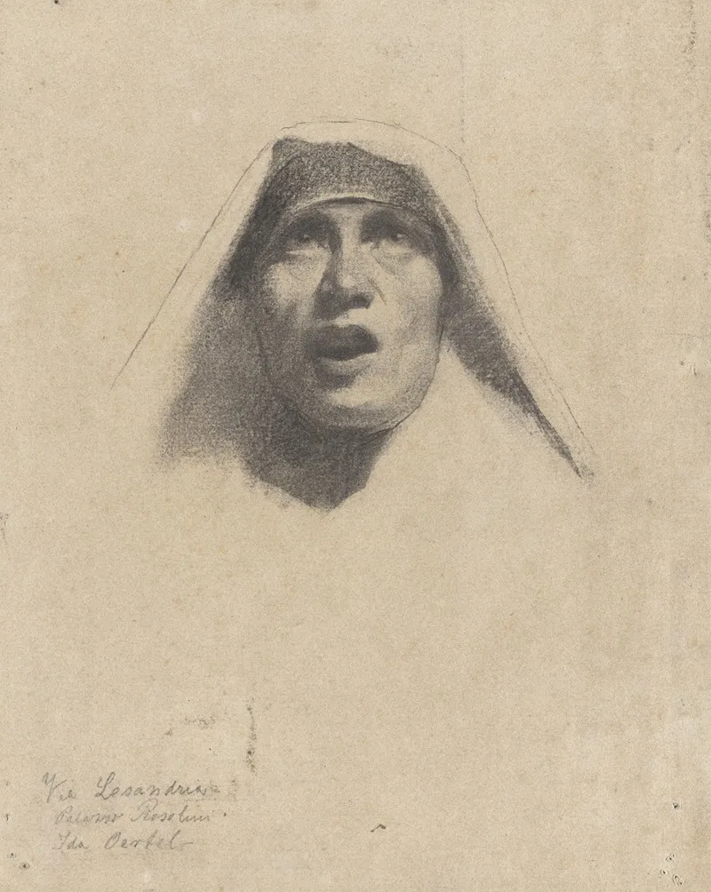 Nun 4 Wall Art by Asta Nørregaard - High-Resolution Digital Print