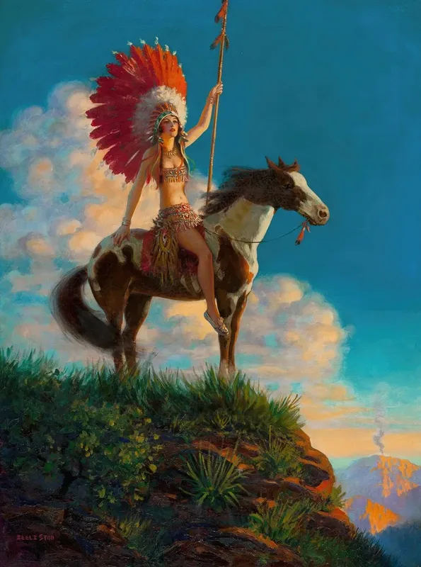 Red Wing Wall Art by Edward Mason Eggleston - High-Resolution Digital Print