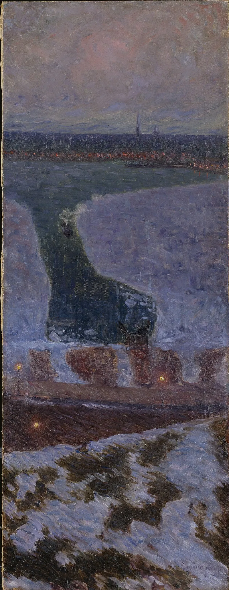 Riddarfjarden A Stockholm Wall Art by Eugène Jansson - High-Resolution Digital Print