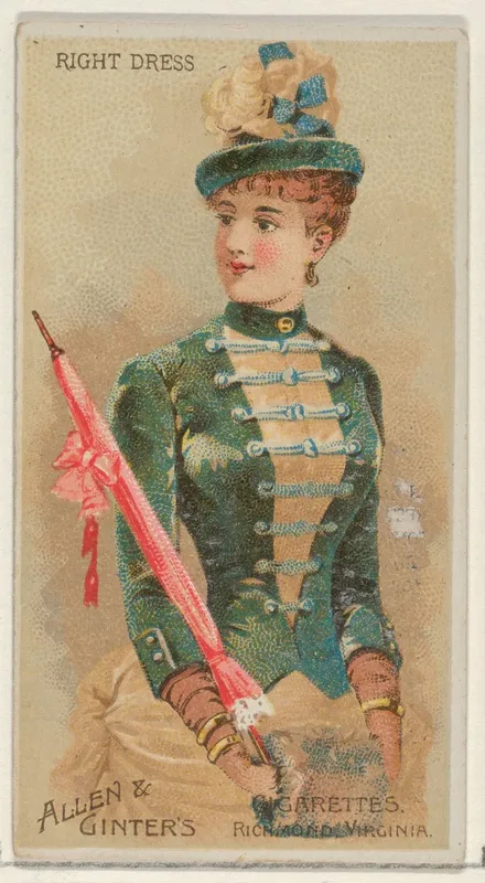 Right Dress Wall Art by Allen & Ginter - High-Resolution Digital Print