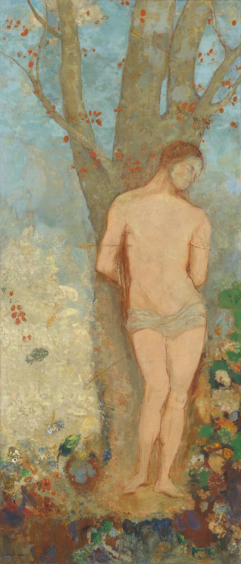 Saint Sebastian 12 Wall Art by Odilon Redon - High-Resolution Digital Print