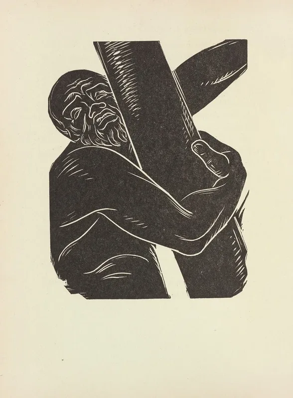 See Him Holding On The Post He Hold Them Tight He Pull Them Hard He Break Them Loose Wall Art by Letterio Calapai - High-Resolution Digital Print