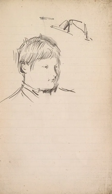Sketchbook Drawing 2 Wall Art by Charles Samuel Keene - High-Resolution Digital Print
