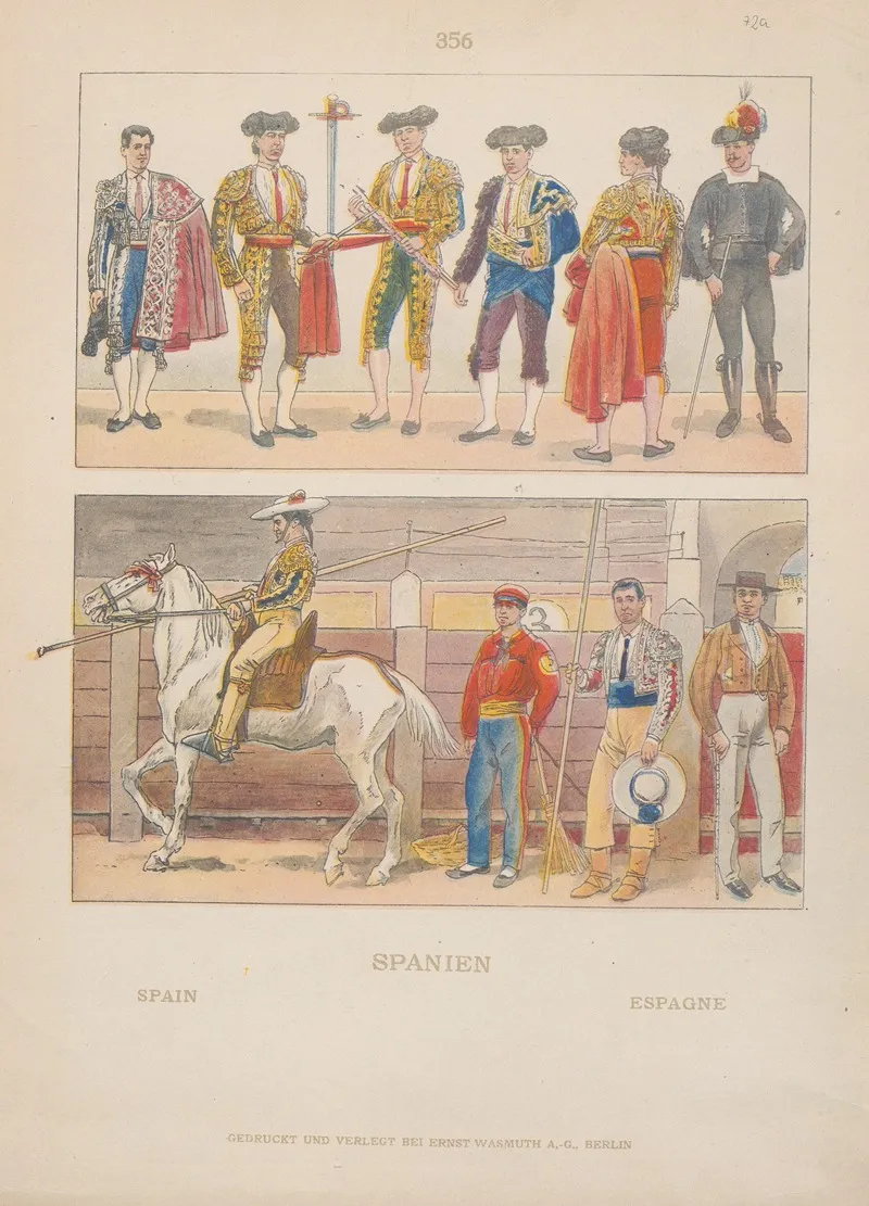 Spain 10 Wall Art by Adolf Rosenberg - High-Resolution Digital Print