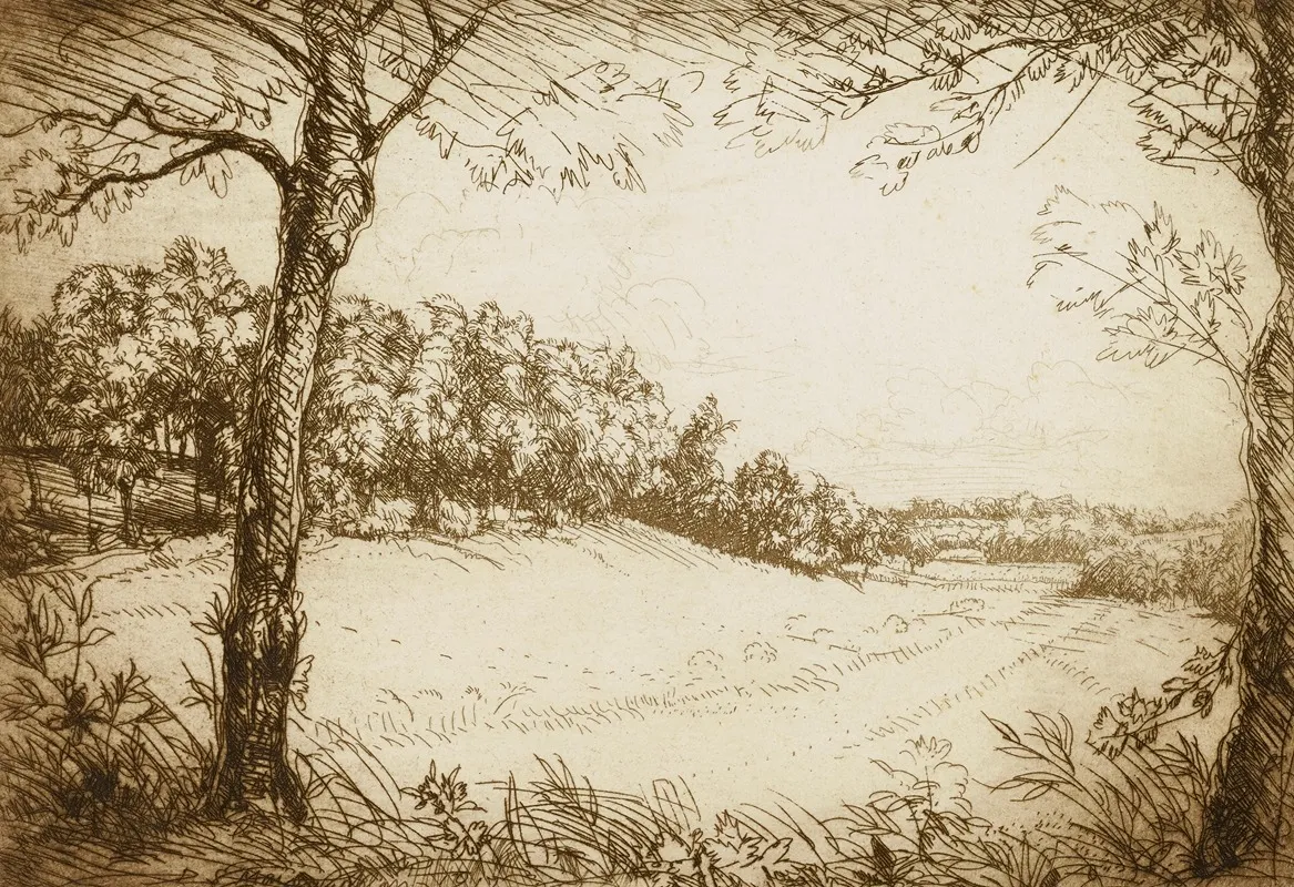 Summer Morning In Tennessee Wall Art by Donald Shaw MacLaughlan - High-Resolution Digital Print