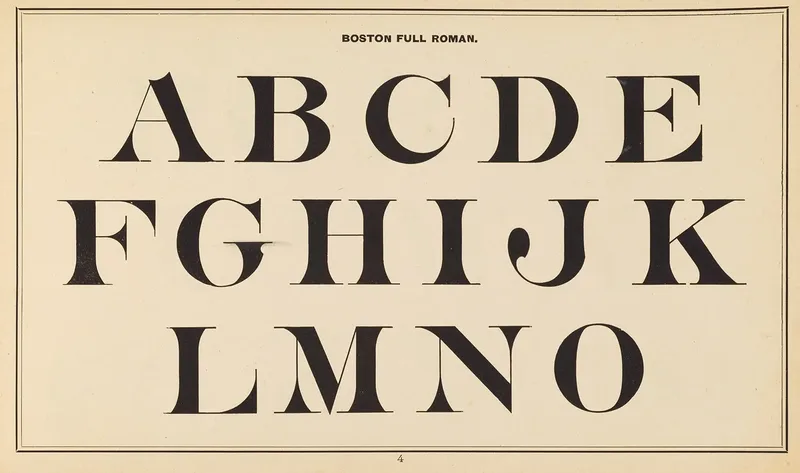 The Art Of Lettering And Sign Painters Manual Pl 03 Wall Art by Allen P Boyce - High-Resolution Digital Print