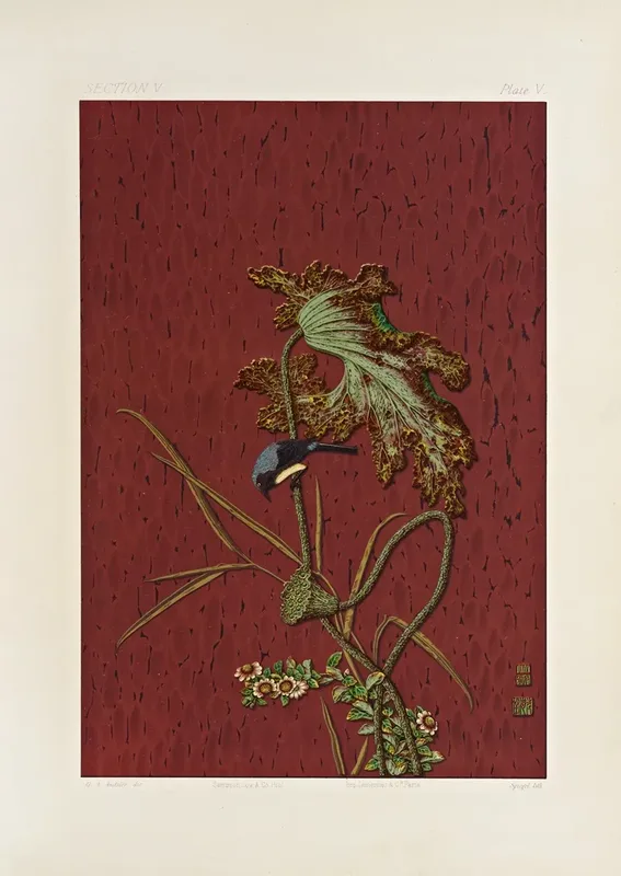 The Ornamental Arts Of Japan Pl 062 Wall Art by George Ashdown Audsley - High-Resolution Digital Print