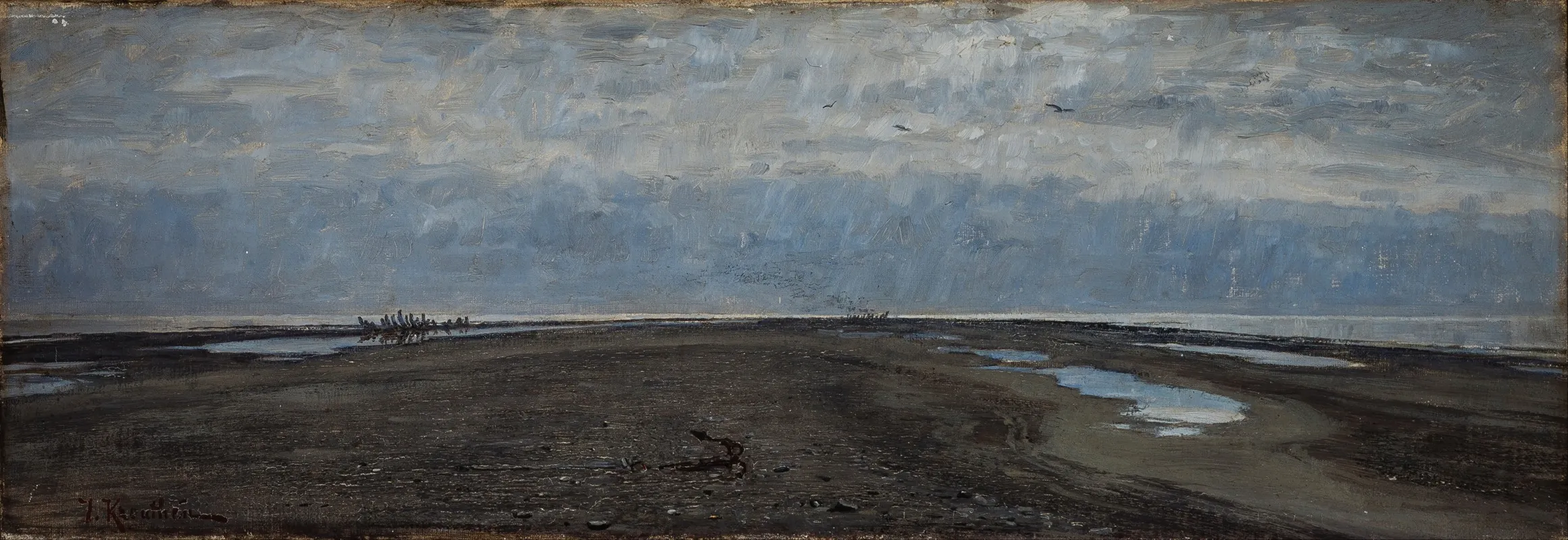 The Skaw Spit Skagen Wall Art by Johan Krouthén - High-Resolution Digital Print