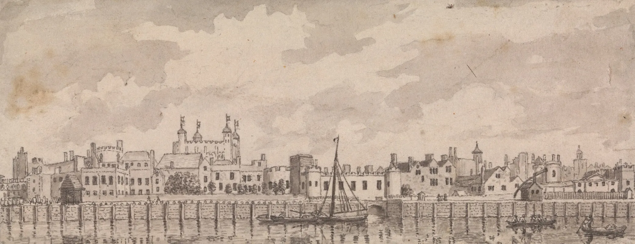 The Tower Of London 3 Wall Art by Samuel Wale - High-Resolution Digital Print