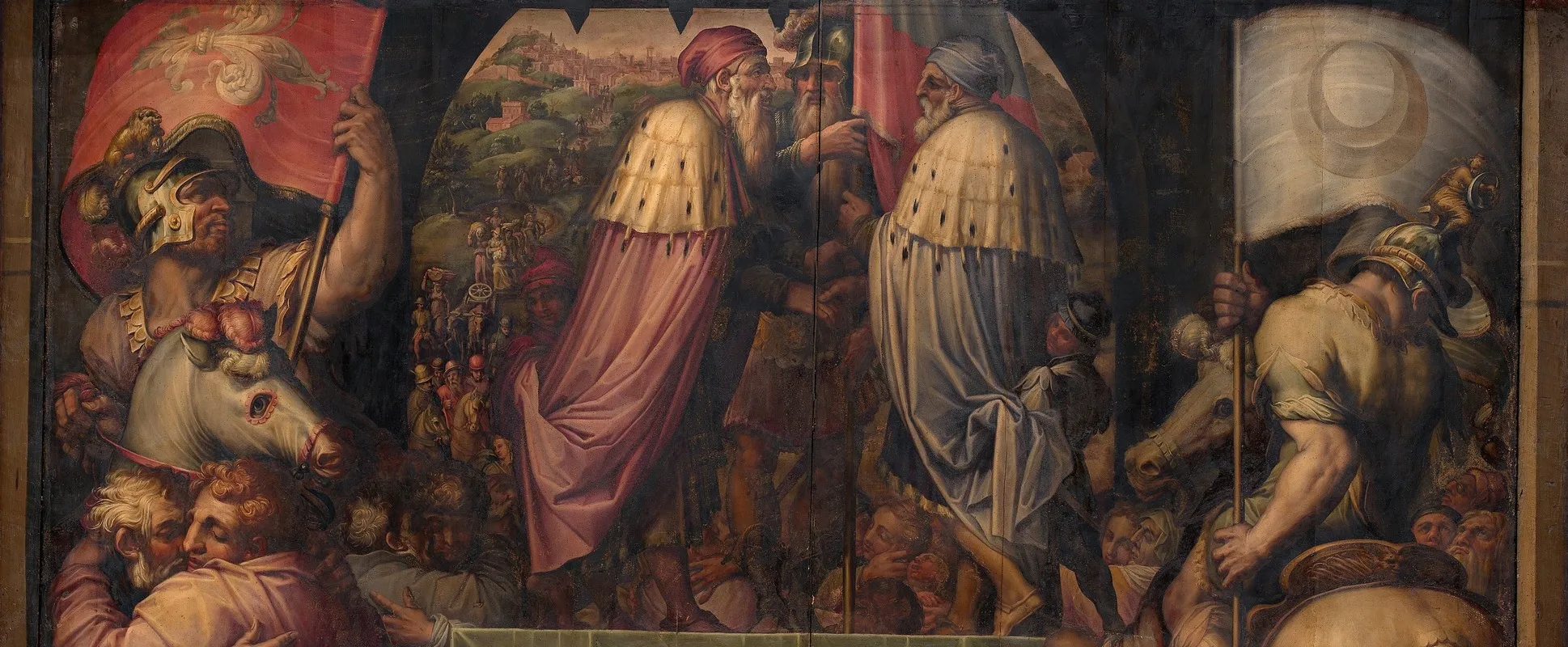 Union Of Florence And Fiesole Wall Art by Giorgio Vasari - High-Resolution Digital Print