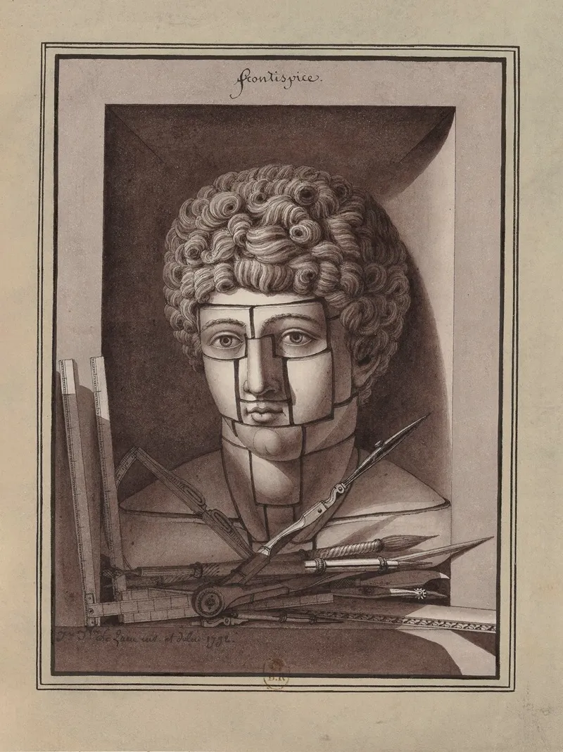 00 Nouvelle Methode Appliquee Aux Principes Elementaires Du Dessin Frontispiece