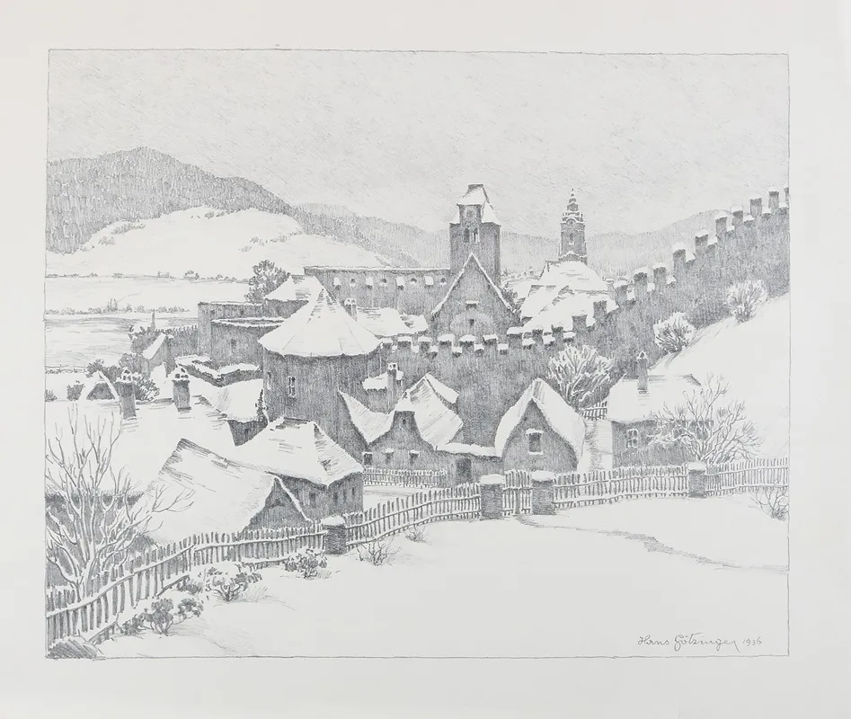 07 by Hans Götzinger - Canvas Print
