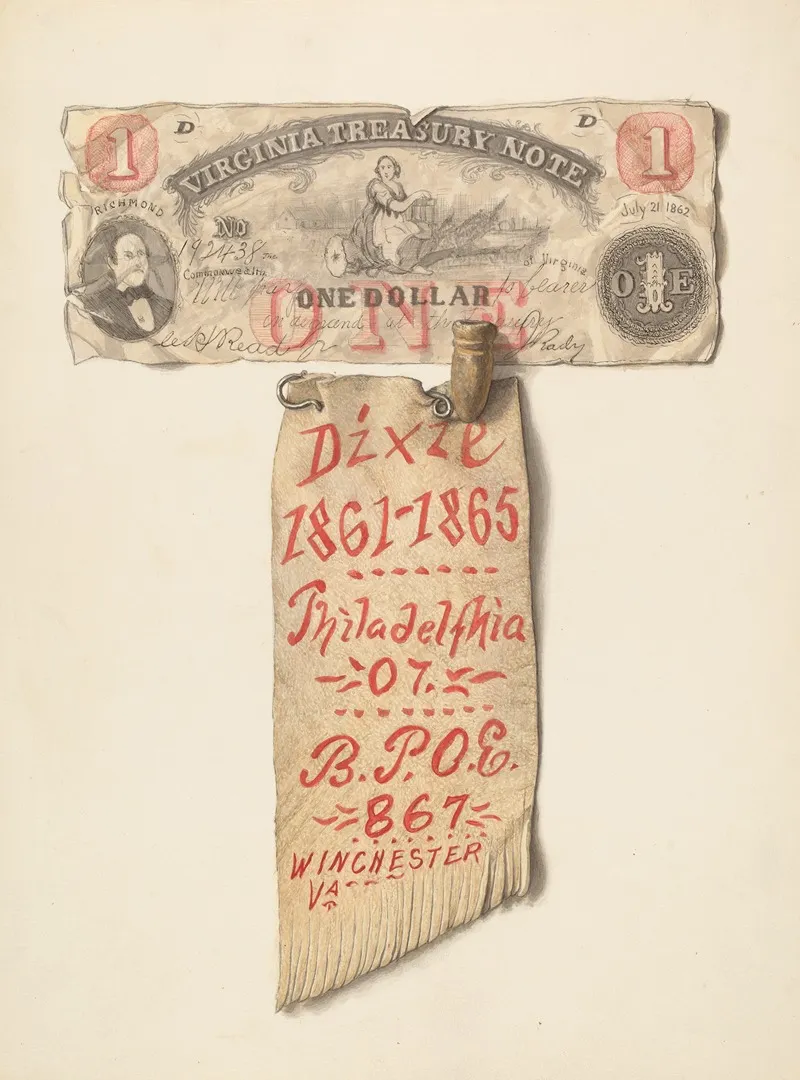 1 Banknote From Virginia