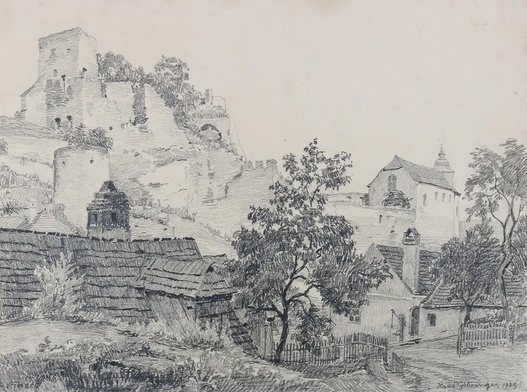 10 by Hans Götzinger - Canvas Print