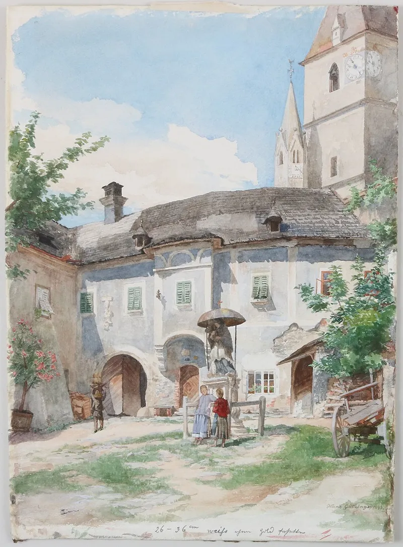 11 by Hans Götzinger - Canvas Print