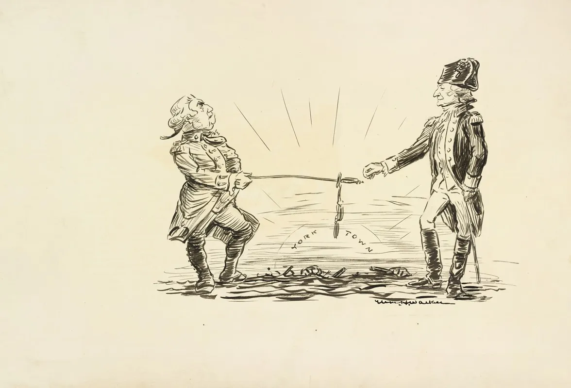 1781 by William Henry Walker - Canvas Print