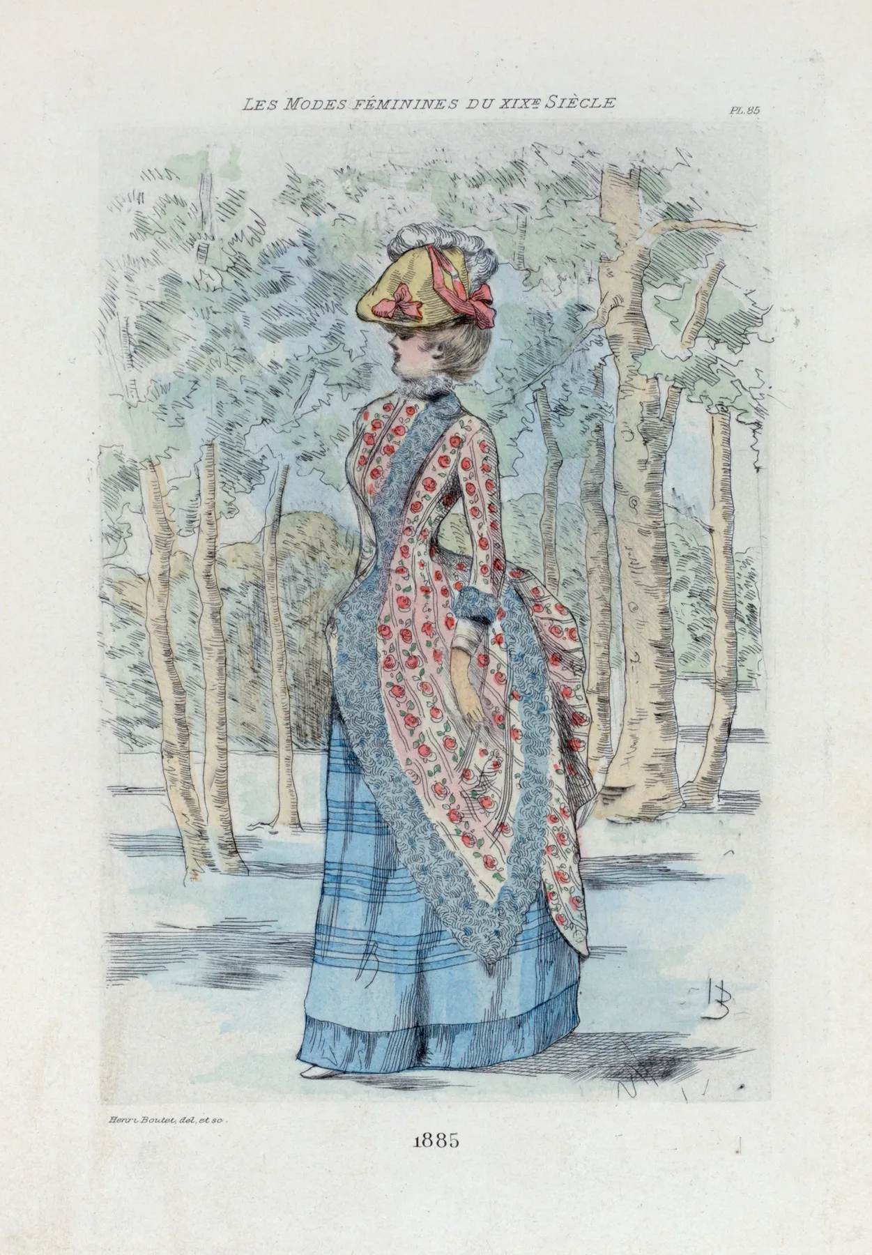 1885 Womens Fashion In Nineteenth Century Paris