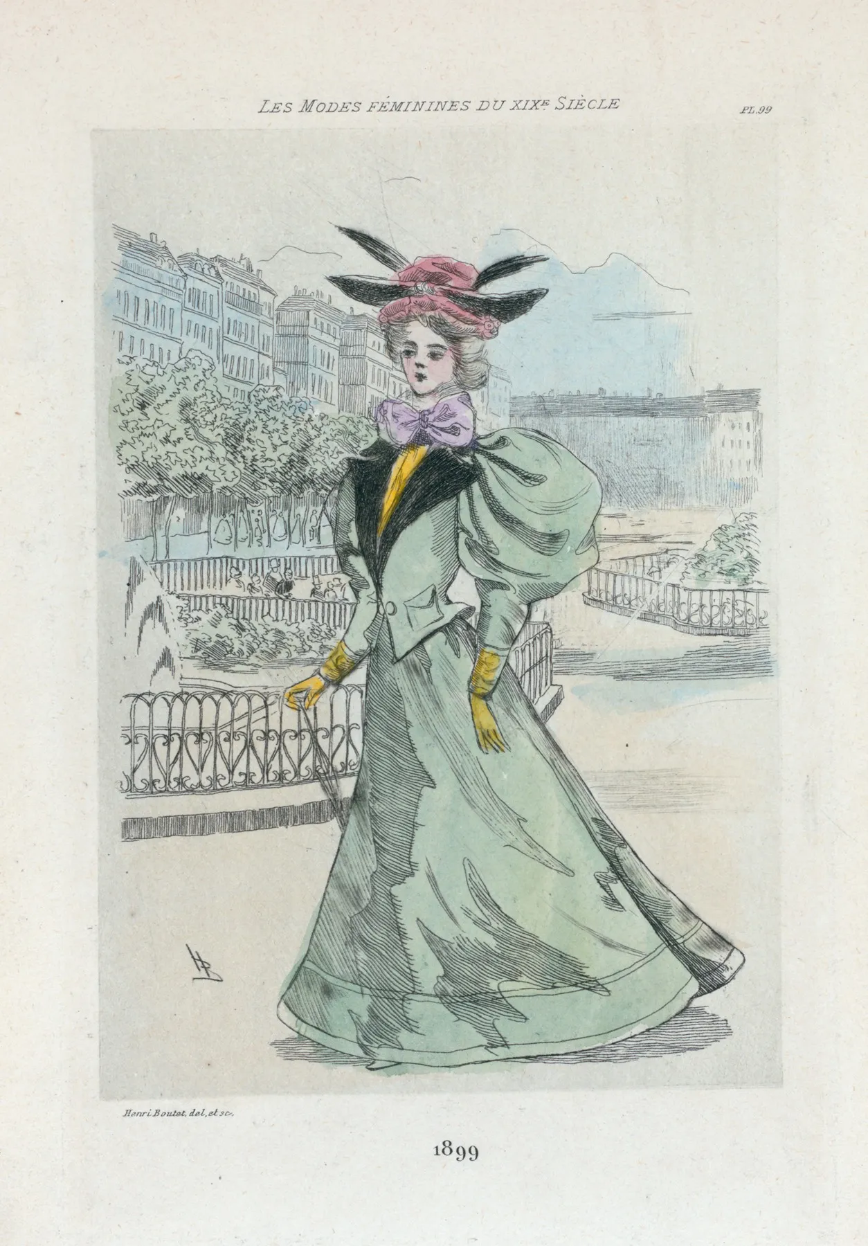 1899 Womens Fashion In Nineteenth Century Paris