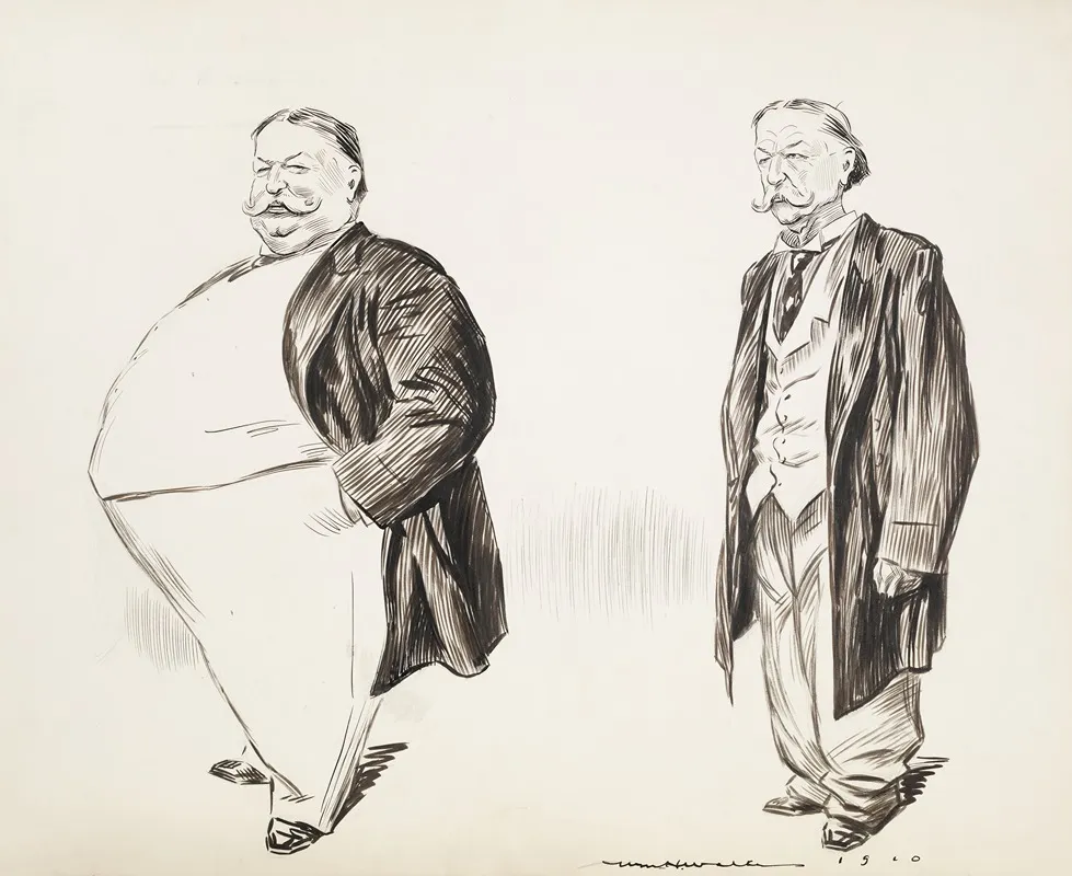 1st Picture If Taft Should Cease To Laugh And Grow Fat But 2nd Picture Worry And Grow Thin